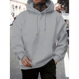 [Trendy Red Hoodie] Trendy Men's Red Hoodie with 