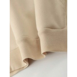 Men's OUTLAW Graphic Hooded Sweatshirt - Black with White Bold Lettering, Heavyweight 300gsm Pullover Hoodie, Casual Winter Warmth, Machine Washable, Streetwear & Outdoor Wear with Chest Pocket & Adjustable Hood