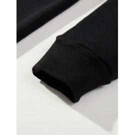 Printed with Savage Drawstring Pocket, This Casual And Fashionable Versatile Commuter Sports Soft Print Universal Long Sleeved Comfortable Sweatshirt Is Suitable for Spring, Autumn, And Winter Leisure with Thick Fleece Hoodies.