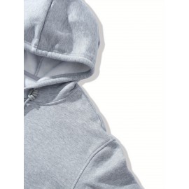 Men'S Casual Hooded Sweatshirt with 