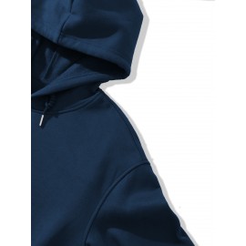 Men'S Casual Hooded Sweatshirt with 