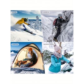 Men'S Autumn/Winter Warm Vest - 16 Zone Dual Control Temperature, 3-Speed Adjustable V-Neck Jacket with Pockets, Polyester for Outdoor & Casual Wear, Warm Vest