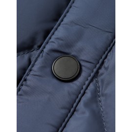 FORTEI 90 Duck Down Winter Warm V-neck Quilted Vest Inner Jacket Men's Vest 3F5061643331