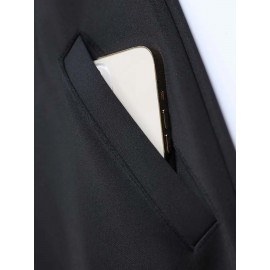 Slim Fit Men's Polyester Athletic Print Design Zip-Up Jacket Casual Stand Collar Fall Winter Coat