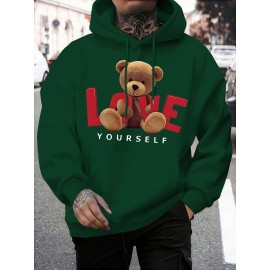 Men'S Casual Hooded Sweatshirt with 